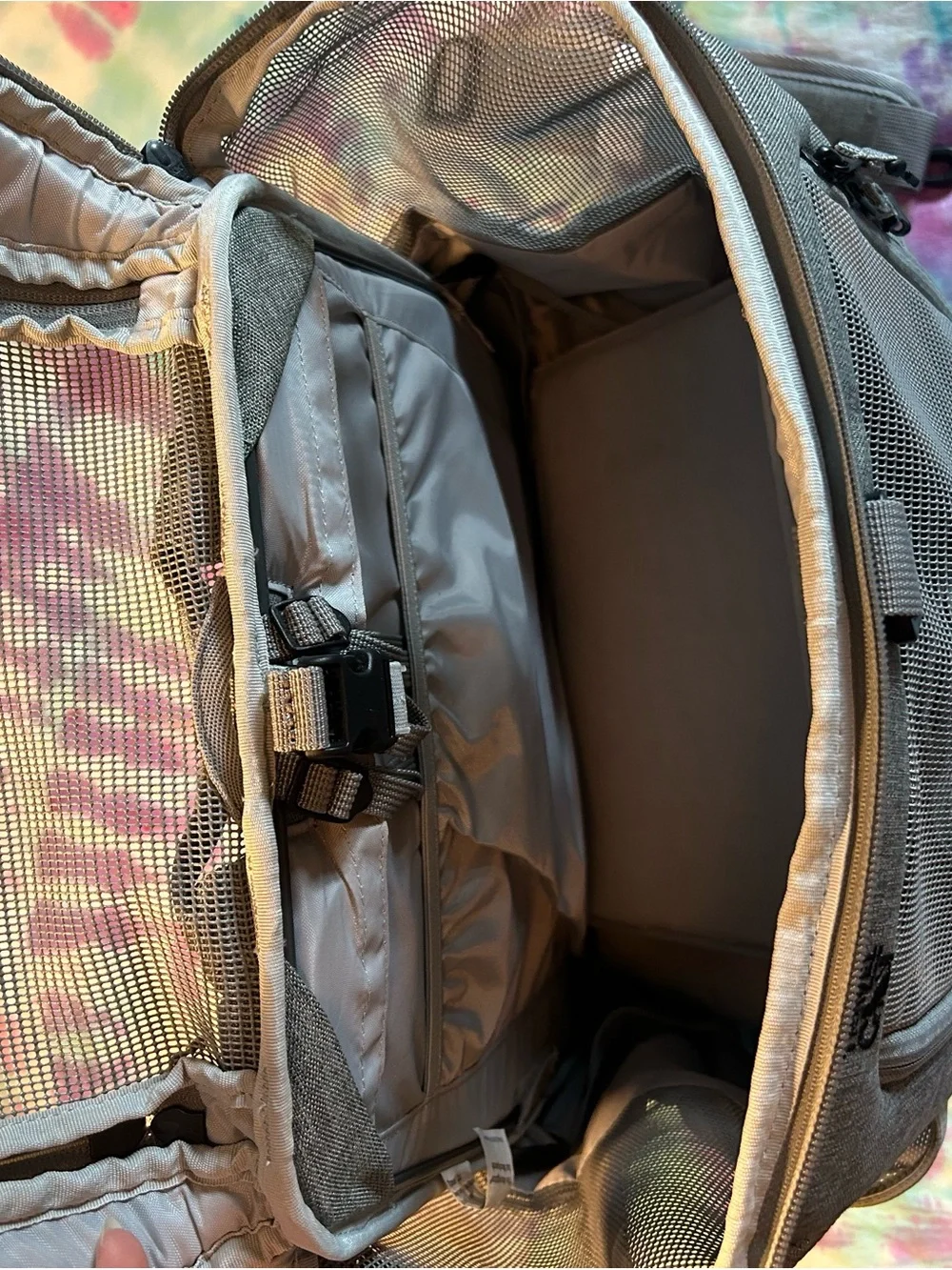 Travel Cat: The Navigator grey convertible carrier and backpack